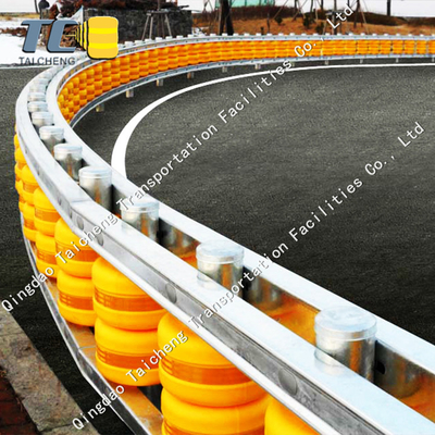 Good price EVA Dönen Rolling Guard Bariyer Elastik Galvanizli Toz Boyalı çevrimiçi