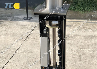 Good price Kırmızı LED Işık ile Çelik Hidrolik Bollard Sistemi Teleskopik Güvenlik Mesaj çevrimiçi