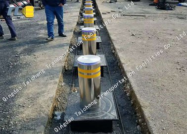Good price Yüksek Görünür Elektrik Yükselen Bollards Sıcak Daldırma Galvanizli Yüzey İşlem çevrimiçi