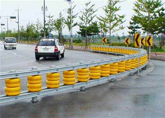 Good price OEM ODM Hizmeti Otoyol Güvenliği Makaralı Bariyer Özelleştirilmiş Renk çevrimiçi