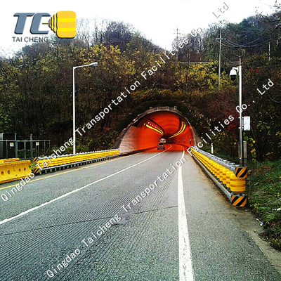 Good price Tehlikeli yol bölümlerine uygun otoyolda dönen çarpışma önleyici bariyerler, turuncu ve sarı renklerde mevcuttur. çevrimiçi