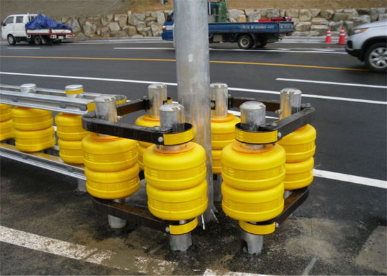İyi fiyat 4 Metre Rulo Bariyer 350mm Çap 150 Kg Ağırlık Trafik ve Endüstriyel Alanlarda Gelişmiş Güvenlik İçin Tasarlanmıştır çevrimiçi