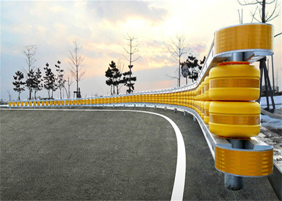 Good price Çarpışmaya dayanıklı enerji emici tambur güvenlik yuvarlak bariyeri yol koruması için çevrimiçi