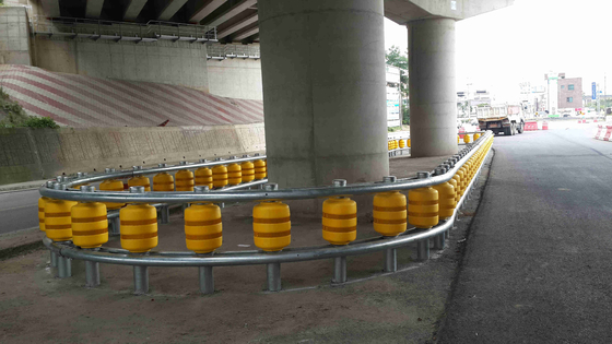 Otoyol koruyucu rulo şekillendirme makinesi büyük rulo çapı çapı 245/350 mm
