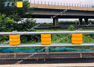 Good price Araç / Yol Koruması İçin Sarı Turuncu Roller Crash Bariyer Anti Pas çevrimiçi