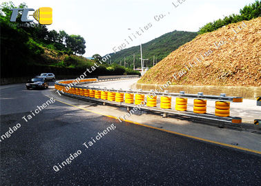 Good price AASHTO M180 Sarı Yol Kenarındaki Çarpma Bariyerleri Kolayca Monte Edilen Çarpma Karşıtı çevrimiçi