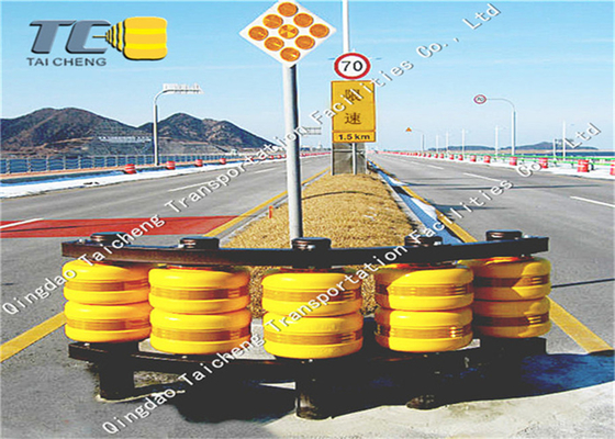 Good price Taşıma Tesisleri için Çarpışma Karşıtı Koruma Çitleri Sarı Renkler çevrimiçi