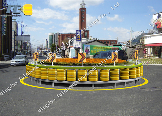 Good price Galvanizli Otoyol Çarpışma Bariyeri ile PU EVA Döner Korkuluk Çarpışma Önleme çevrimiçi