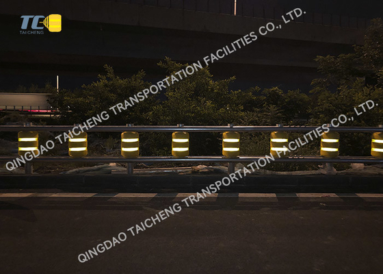 Good price Sarı Kırmızı Otoyol Rol Barrier Anti Korozyon EVA/PU Multiple Beam Options çevrimiçi